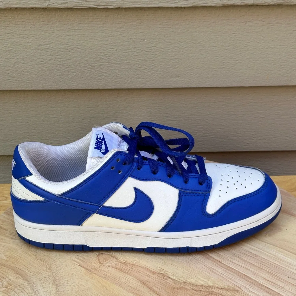 Nike Dunk Low Kentucky Varsity Royal Blue White CU1726-100 Mens 11